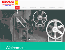 Tablet Screenshot of indofan.com